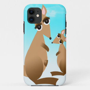 Case-Mate iPhone Case Mère mignonne et bébé kangourou
