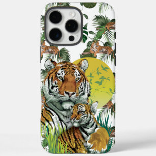 Coques iPhone 16 Pro Max Mère Tigre Avec Cub