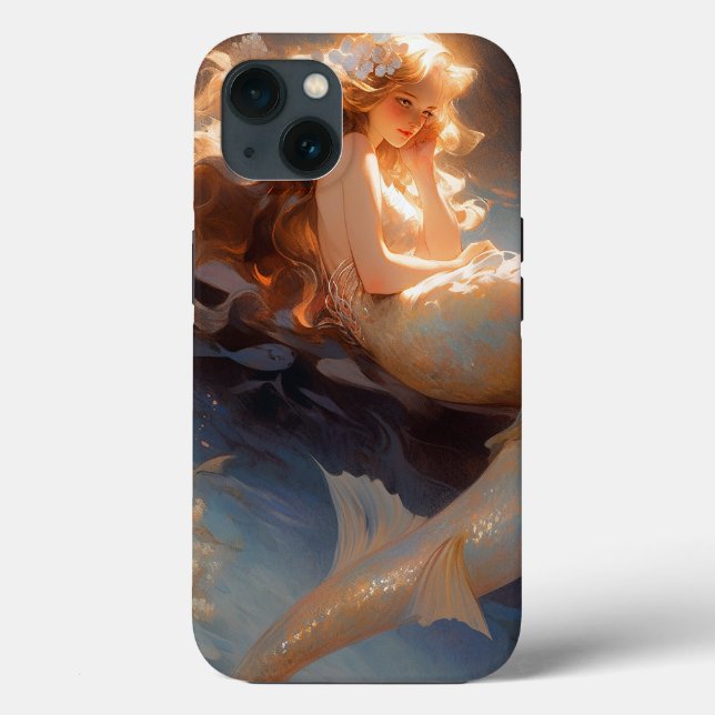 Coques Case-Mate iPhone Mermaid Imaginaire Art (Verso)