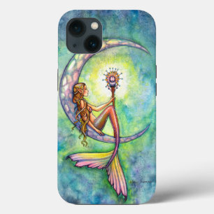 Case-Mate iPhone Case Mermaid Moon Imaginaire Art par Molly Harrison