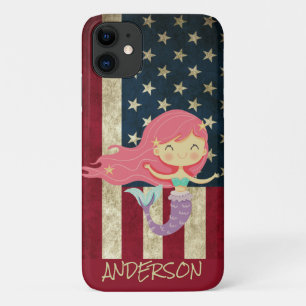 Case-Mate iPhone Case Mermaid Personnalisé Américain