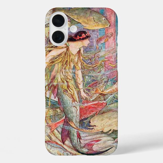 Coques Case-Mate iPhone Mermaid Queen of the Fishes (Verso)