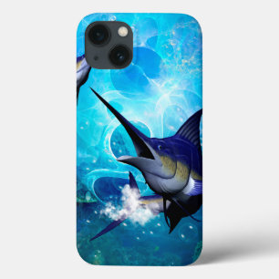 iPhone 13 Case Merveilleux marlin avec bulles