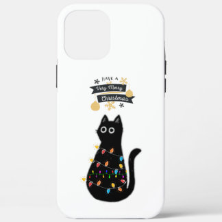 Case-Mate iPhone Case Mery Christmas chat mamans et papas.kitten