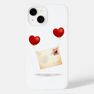 Coque Pour iPhone 14 Message d'amour