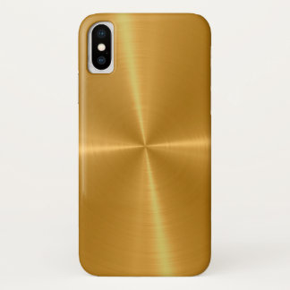 Coque Case-Mate Pour iPhone Métal brillant d'acier inoxydable d'or
