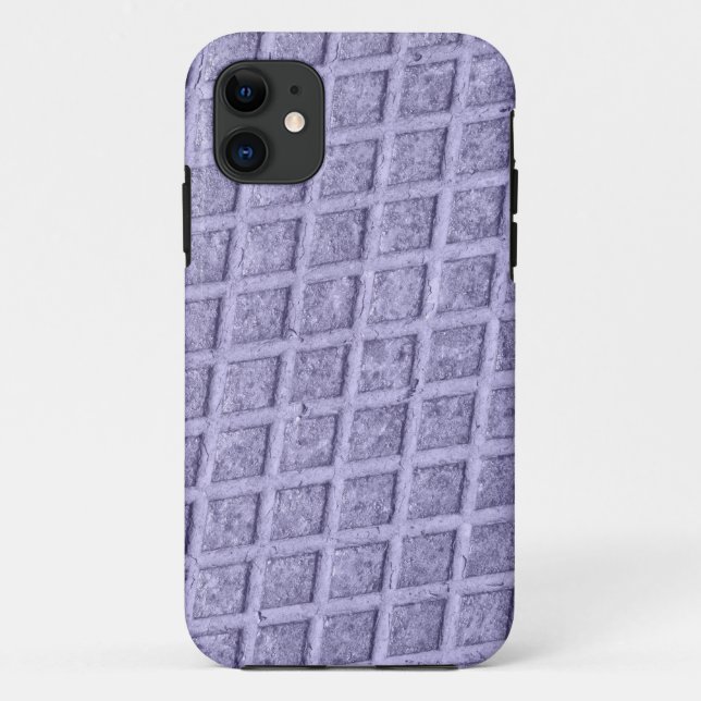 Coques Case-Mate iPhone Métal de rouille de diamant gris (Dos)
