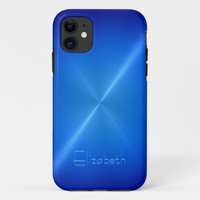 Coques Case-Mate iPhone Métal en acier brillant cool (Dos)