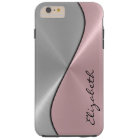 Métal en acier inoxydable argenté et rose