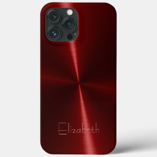 Case-Mate iPhone Case Métal en acier radial brillant cool