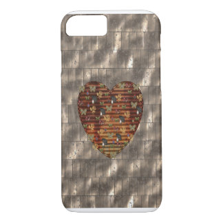 Case-Mate iPhone Case Métal et coeur noir de champignon