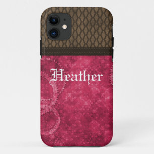 Etui iPhone Case-Mate Metal Gear Steampunk BT iPhone 5 Coque, rose
