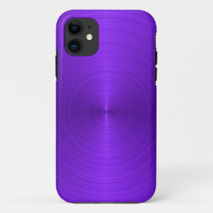 Coque iPhone 11 Métallique pourpre vif