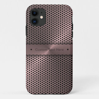 Coques Pour iPhone Métallure rose Customisée
