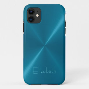 Coques Pour iPhone Métallurgie des algues métalliques Stainless Ste