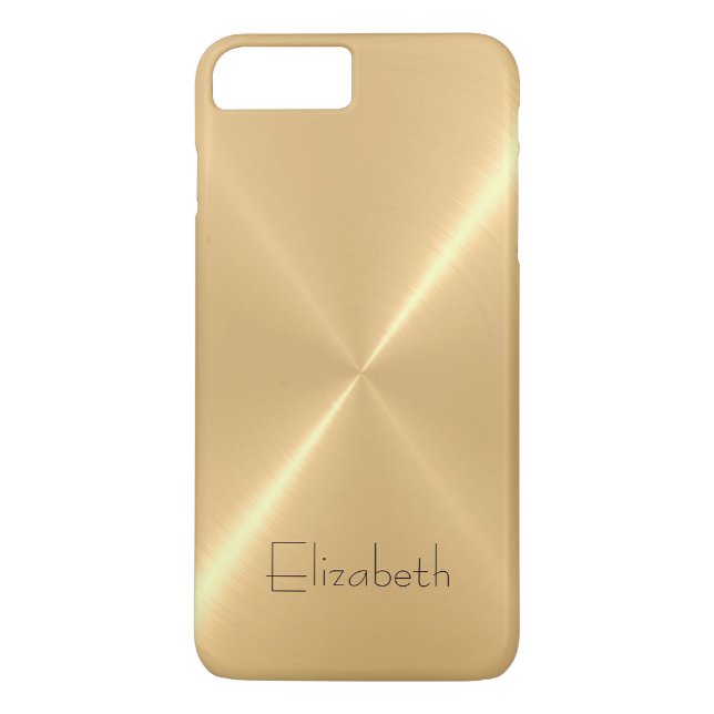 Coques Case-Mate iPhone Métallurgie métallique en acier inoxydable Pale Go (Dos)