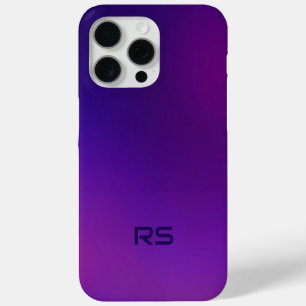 Coque iPhone 15 Pro Max Métamorphose 1 Purple Blue Elegance Personnalisé
