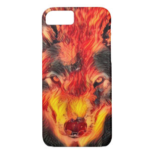 Coque iPhone 8/7 Mettez le feu à la caisse de l'iPhone 7 d'Apple