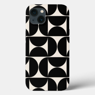 Case-Mate iPhone Case Mi-Siècle Moderne Motif Vintage Noir Et Blanc