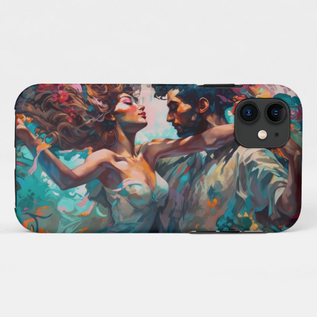 Coques Case-Mate iPhone Miami Bachata Dance Dream Peinture (Dos (Horizontal))