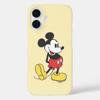 Coques iPhone 16 Mickey classique