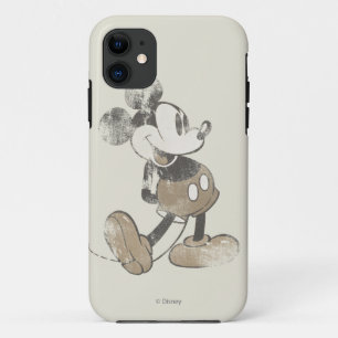 Coque iPhone 11 Mickey Classique En détresse
