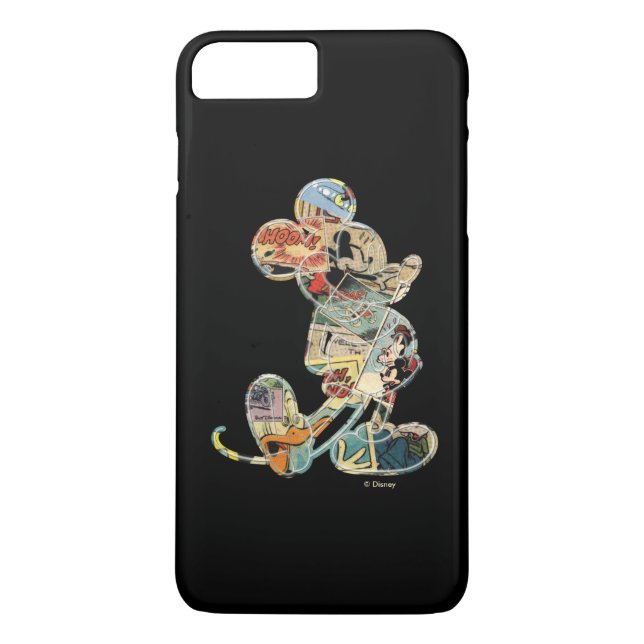 Coques Case-Mate iPhone Mickey classique| Silhouette comique (Dos)
