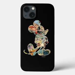 Coques Pour iPhone Mickey Classique Silhouette de Bande Dessinée