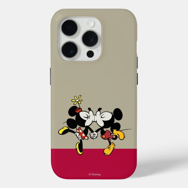 Coques Case-Mate iPhone Mickey et Minnie Kissing (Verso)