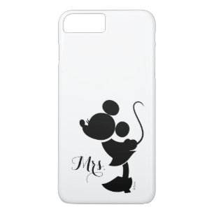 Coque iPhone 8 Plus/7 Plus Mickey et Minnie Mariage  Silhouette