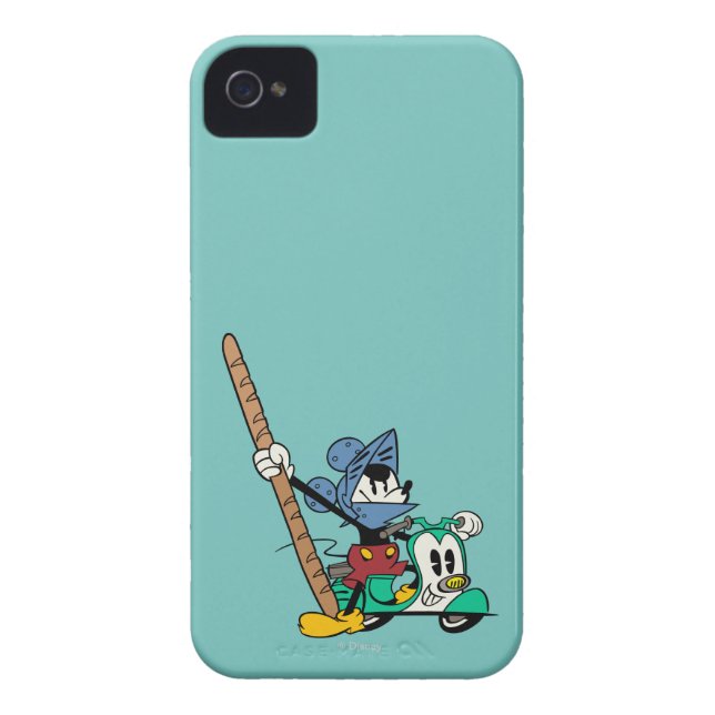 Coques Case-Mate iPhone Mickey français | Chevalier Bagette (Dos)