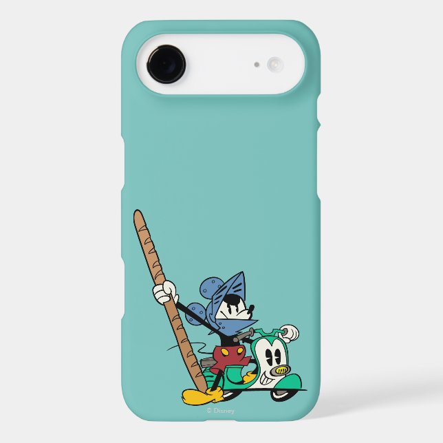 Coques Case-Mate iPhone Mickey français | Chevalier Bagette (Verso)