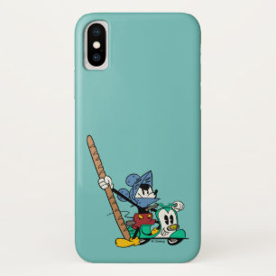Etui iPhone Case-Mate Mickey français  Chevalier Bagette