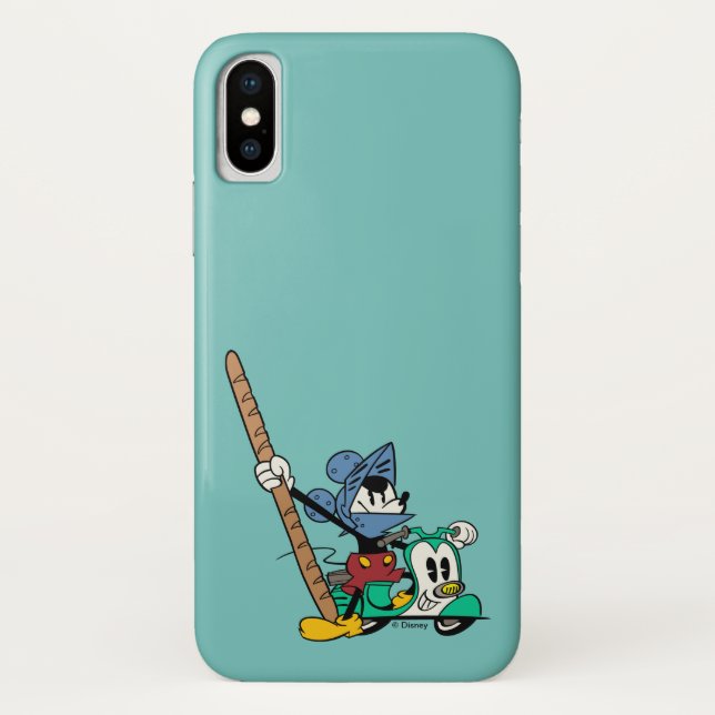 Coques Case-Mate iPhone Mickey français| Chevalier Bagette (Dos)