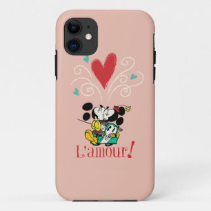 Coque Case-Mate Pour iPhone Mickey français   L'amour