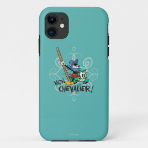 Coque iPhone 11 Mickey français Mon Chevalier !