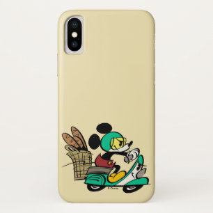 Etui iPhone Case-Mate Mickey français Vespa