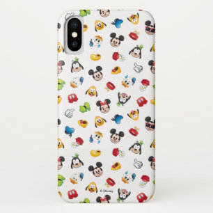 Coque iPhone X Mickey & Friends Emoji Motif