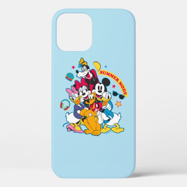 Coques Case-Mate iPhone Mickey & Friends | Mode été amusant (Verso)