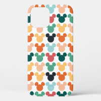 Mickey Mouse | Logo Coloré Répétant