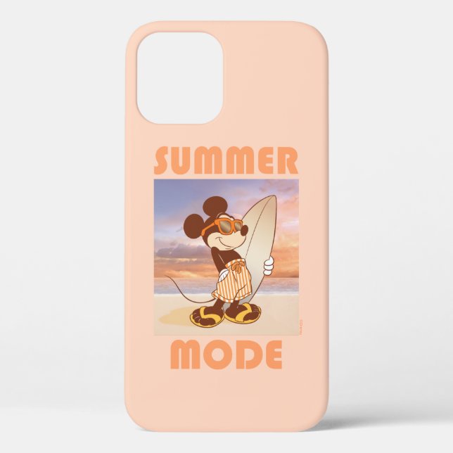 Coques Case-Mate iPhone Mickey Mouse | Mode été plage (Verso)