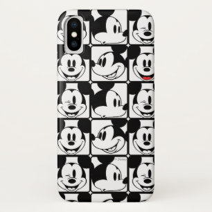 Coques Pour iPhone Mickey Mouse Motif quadrillé