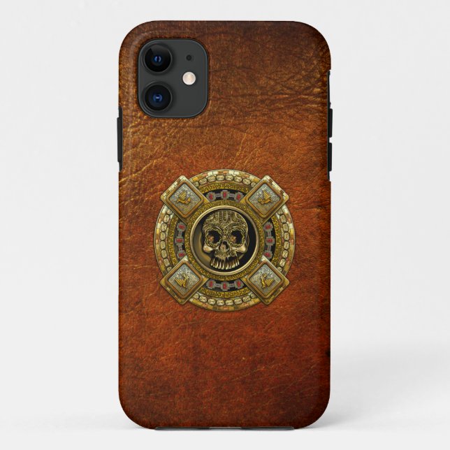 Coques Case-Mate iPhone Mictlantecuhtli - Dieu aztèque de la mort (Dos)