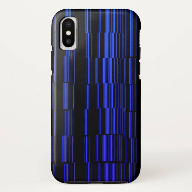 Coques Case-Mate iPhone Midnight Blue Unique Moderne Motif Cool (Dos)