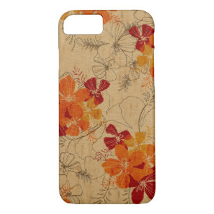 Coque Case-Mate Pour iPhone Midnight Garden Hawaii Faux Wood
