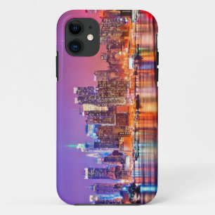 Coques Pour iPhone Midtown Manhattan la nuit avec l'empire Stae