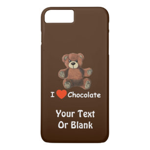Etui iPhone Case-Mate Mignonne I Coeur (Amour) Chocolat Teddy Ours