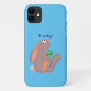 Case-Mate iPhone Case Mignons lapin lapin lapin assis avec dessin de car
