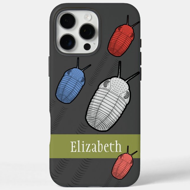 Coques Case-Mate iPhone Migration de Trilobite - Animal préhistorique (Verso)