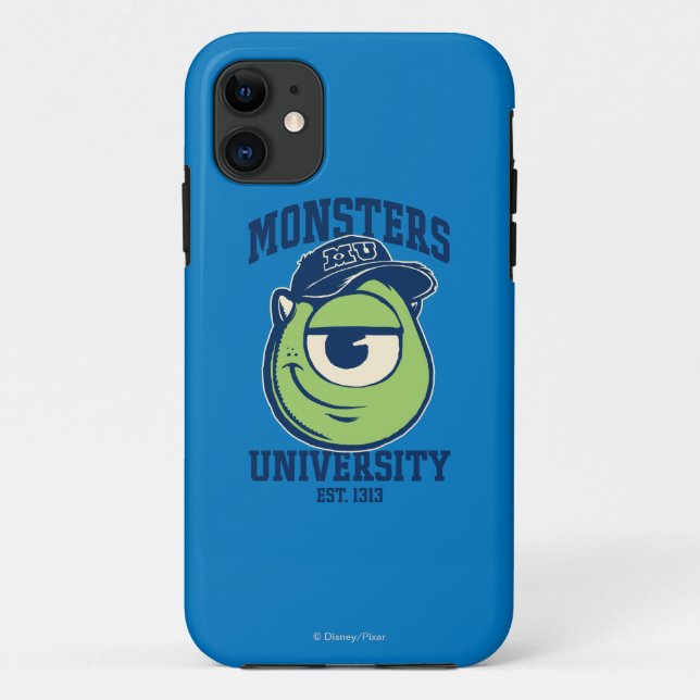 Coques Case-Mate iPhone Mike Monsters University Est. 1313 (Dos)